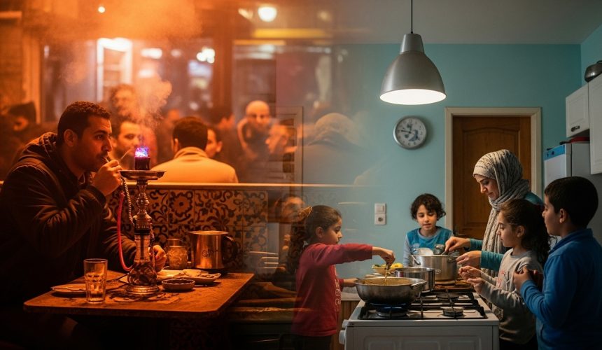 الحياة الموازية للرجال وزوجاتهم