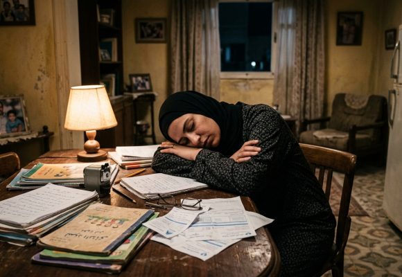 Widow_asleep_at_dining_table_202607031255 الأرملة بطلة.. ولكن؟