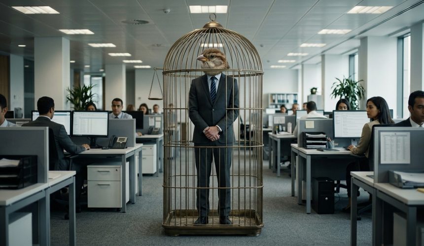 Man_with_bird_head_standing_202608281446 الواشي.. سيكودينامية العصفورة